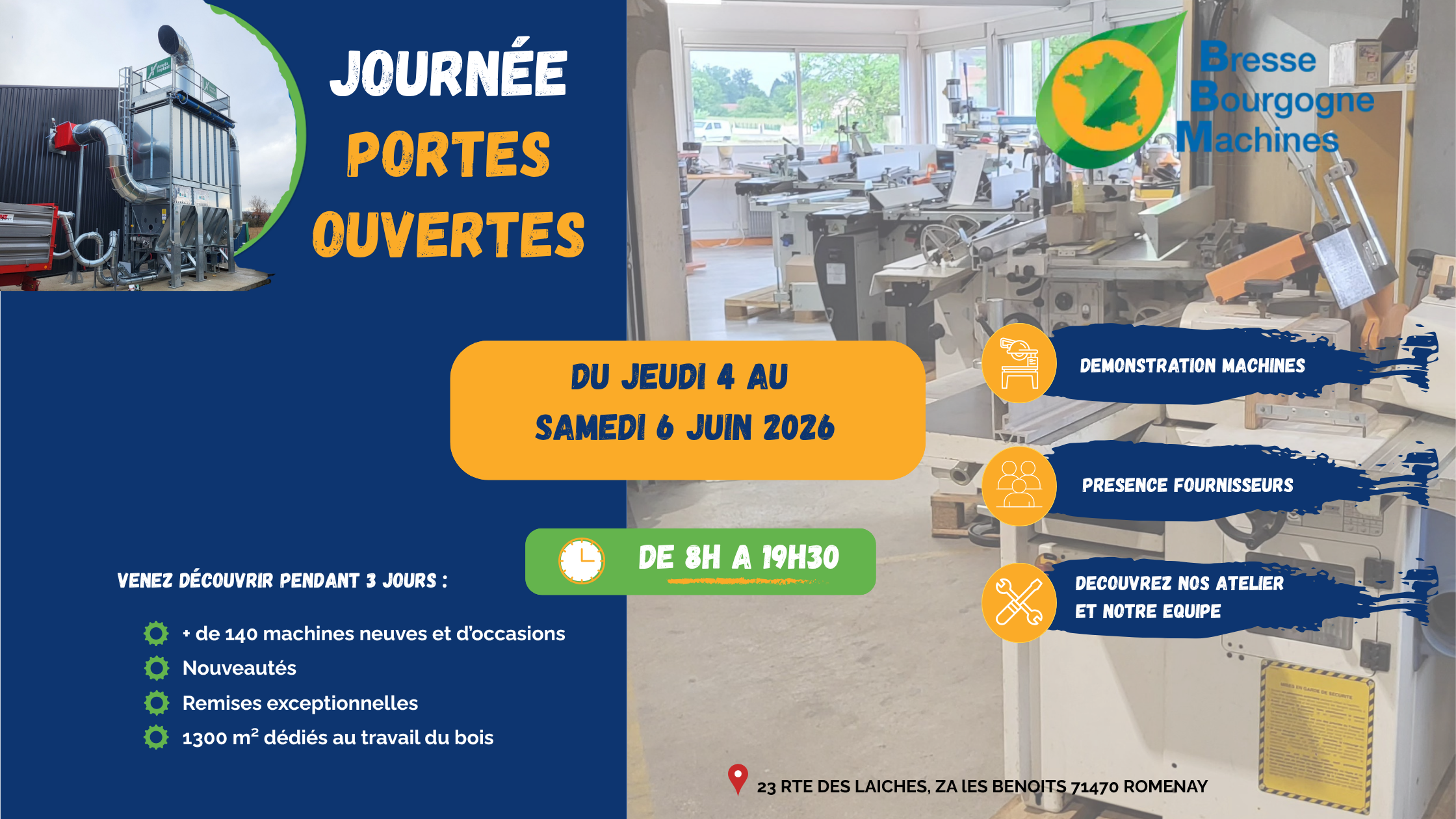  Réservez la date !